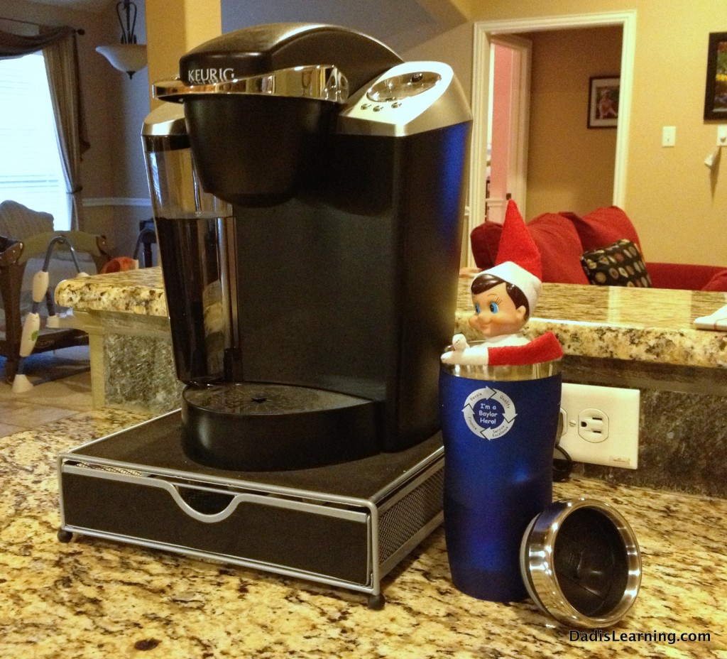 elf on the shelf coffee