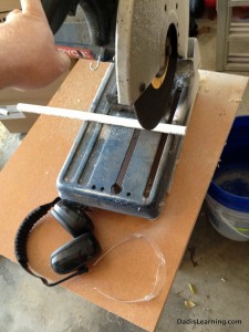 Marshmallow Gun Chop Saw