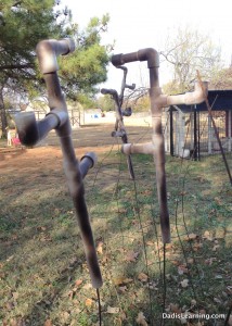Painting marshmallow guns