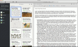 Evernote mac app