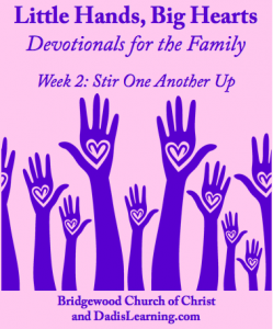 family devotional stir one another up