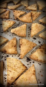 homemade pita chips