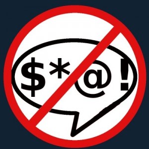 no swearing