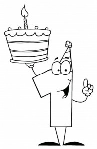 one year bloggiversary