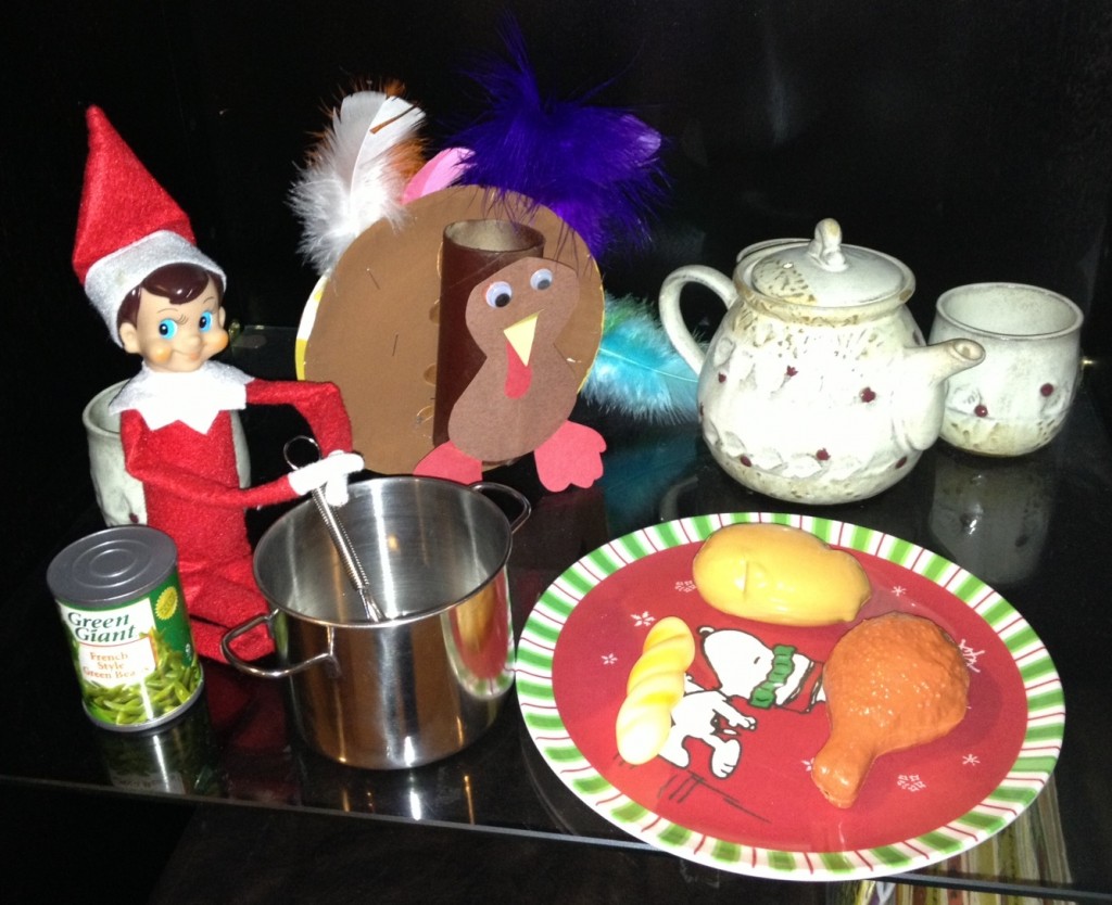 Elf on the Shelf dinner