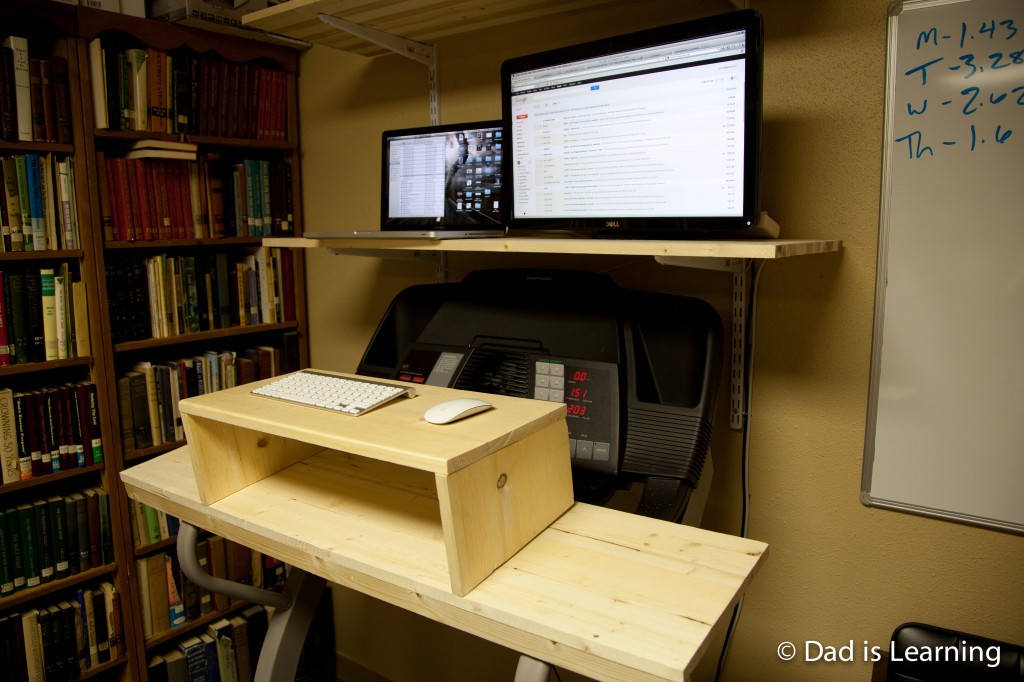 Treadmill Desk Closeup
